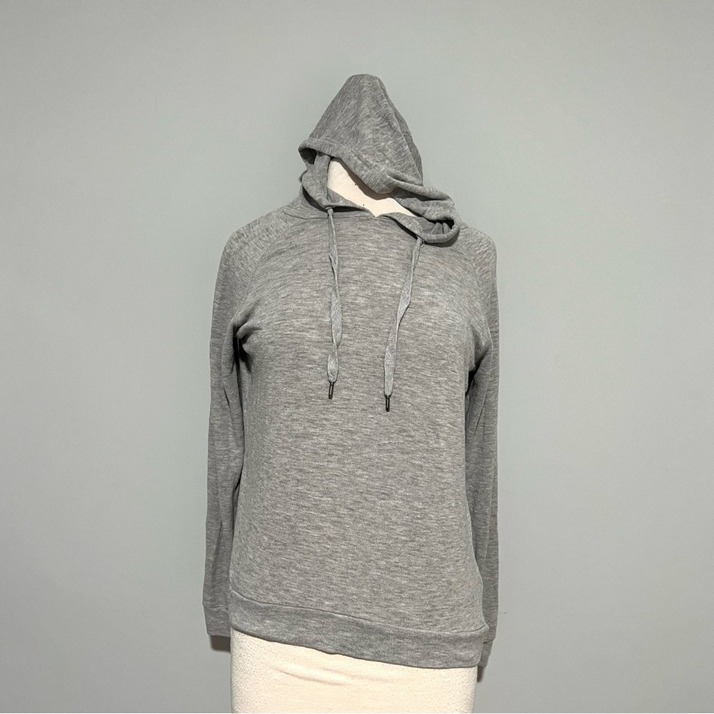 PJ Salvage Light Gray Comfy Hooded Sweatshirt Hoodie Size S Fall Spring Winter
